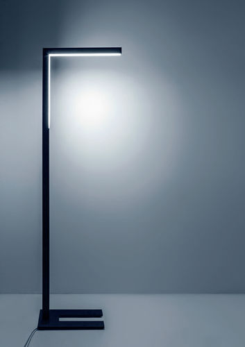 Stehleuchte - DINAMICA PIANTANA - PLEXIFORM - Stahl / extrudiertes Aluminium / Polycarbonat