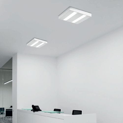 Aufbauleuchte - B2 - PLEXIFORM - für Deckeneinbau / LED / linear