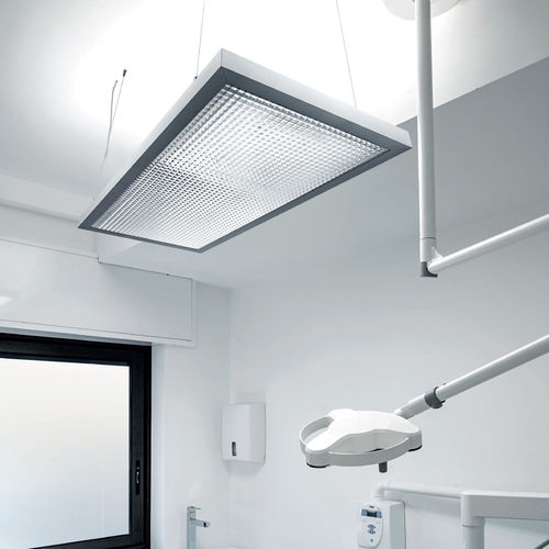 Hängeleuchte - HACCA - PLEXIFORM - LED / rechteckig / IP40