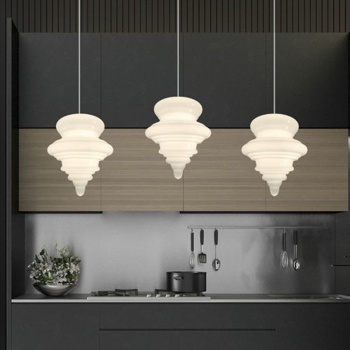 Hängelampe - ISOTTA  - SIKREA - Metall / Glas / originelles Design