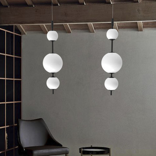 Hängelampe - TOLOMEO  - SIKREA - Metall / Glas / modern