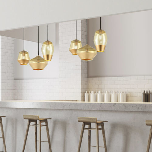 Hängelampe - GAIA - SIKREA - Metall / Glas / modern