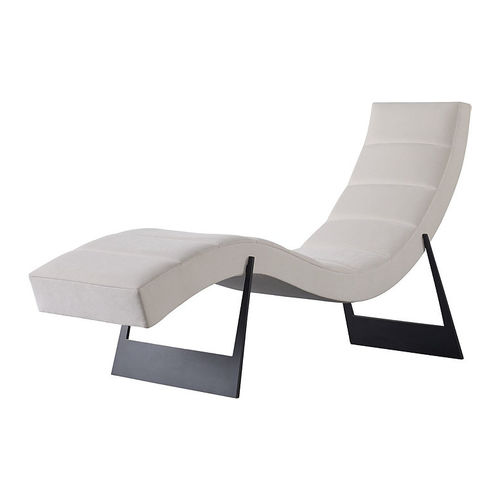 Moderne Liege - CLEO - Baker Furniture Co. - Stoff / Metall / weiß