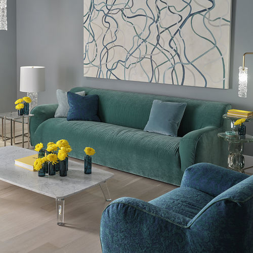 Modernes Sofa - MEDITERRANEO  - Baker Furniture Co. - Stoff / Polster / Conversation