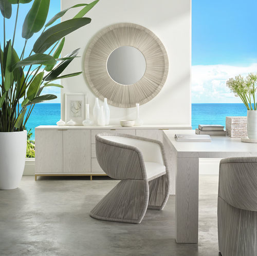 Moderner Esstisch - TARRAGONA  - Baker Furniture Co. - Eiche / Holzfurnier / Gestell aus Eiche
