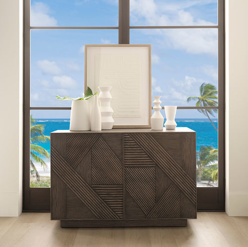 Moderne Kommode - RIVIERA  - Baker Furniture Co. - Eiche / Holzfurnier / mit Schublade