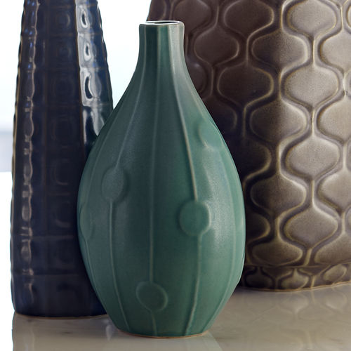Moderne Vase - ABACUS  - Jonathan Adler - Sandstein / handgefertigt