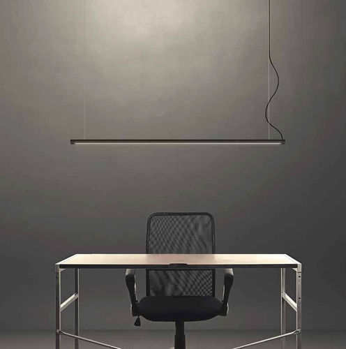 Hängeleuchte - LINEA DARK - TEAM ITALIA - LED / linear / IP20