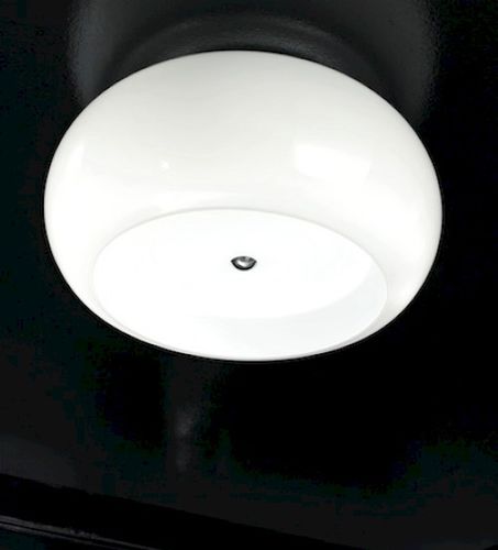 Moderne Deckenleuchte - BULLE - TEAM ITALIA - rund / geblasenes Glas / mit Glühlampe