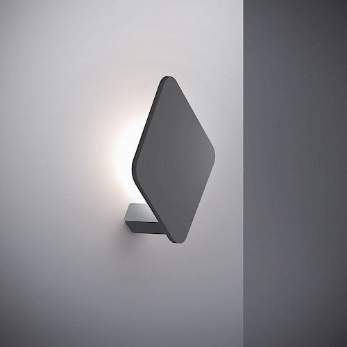 Moderne Wandleuchte - LIFF - TEAM ITALIA - für den Innenraum / aus lackiertem Aluminium / Milchglas