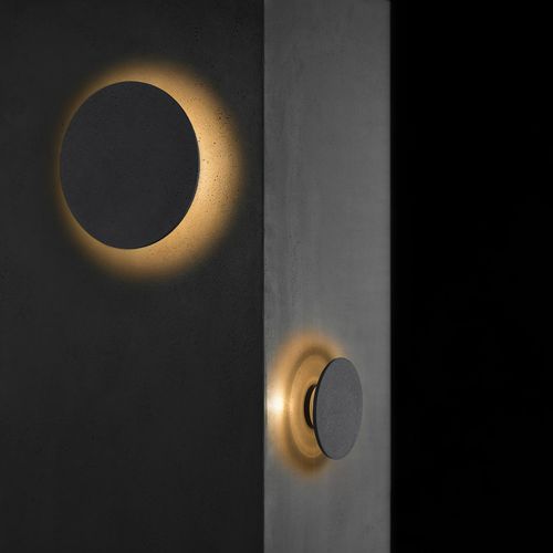 Moderne Wandleuchte - PIN - BENTU DESIGN - für den Innenraum / Acryl / Beton