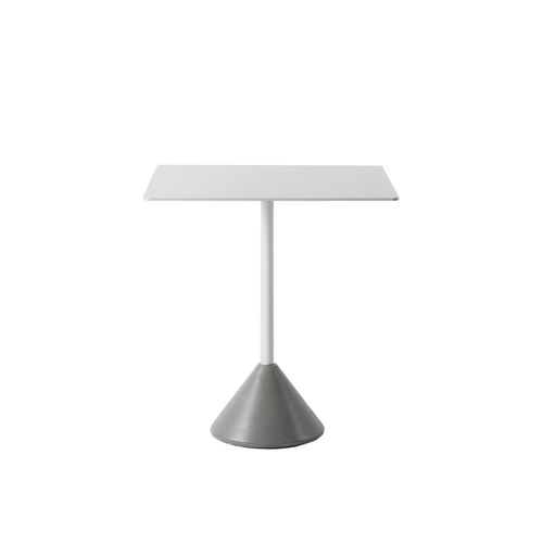 Moderner Tisch - DING - BENTU DESIGN - Beton / Gestell aus Aluminium / rechteckig