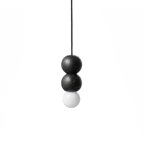 Hängelampe - OOPS - BENTU DESIGN - Lavastein / modern / mit Kabel