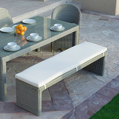 Moderne Gartenbank - HILO - Rattan House - Rattan