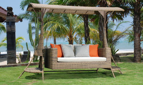 Modernes Sofa - VEGA - Rattan House - für Garten / hängend / mehrfarbig