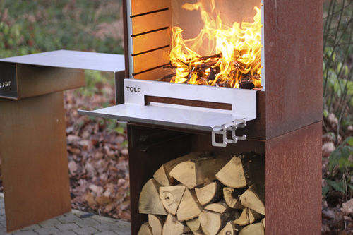 Edelstahl-Zubereitungstisch - TABLETTE AMOVIBLE - TOLE the outdoor living experience - Profi