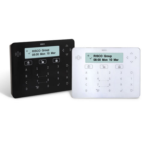 Bedientastatur für Hausautomationssystem - ELEGANT - RISCO Group - wandmontiert