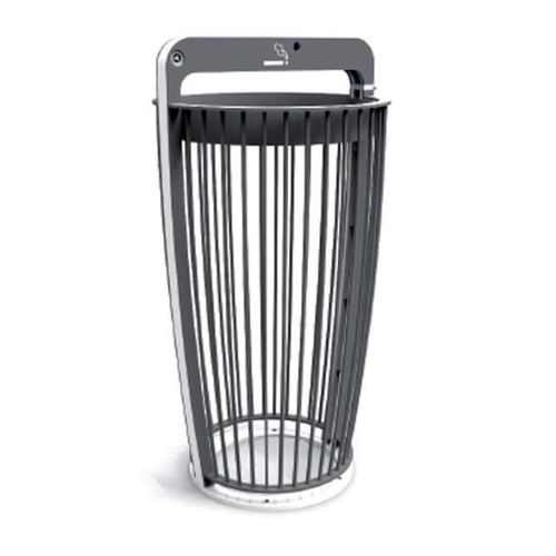 Abfallsack-Halter / Park - LAHNA - URBAN-NT - bodenstehend / Stahl / Antiterror