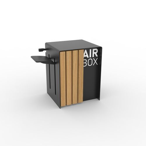 Fahrrad-Reparaturstation / Stahl - AIRBOX - URBAN-NT - mit Luftpumpe / für öffentliche Bereiche