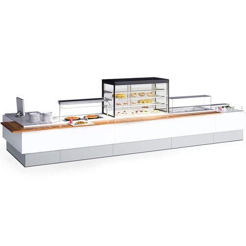 Verkaufskühlvitrine - FRESCO - JORDAO - Insel / für Restaurants / für Konditoreien