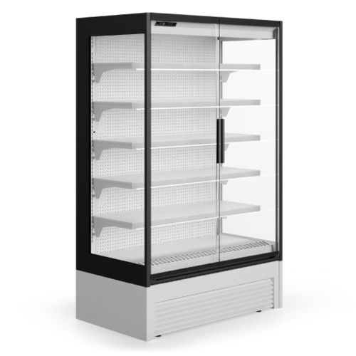Standkühlvitrine - FUTURO - JORDAO - wandmontiert / für Einzelhandel / Metall