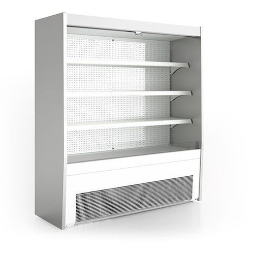 Standkühlvitrine - PRONTO - JORDAO - wandmontiert / für Einzelhandel / Metall