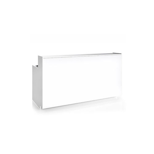 Bartheke - E-LINE - JORDAO - Edelstahl / Corian® / Naturstein