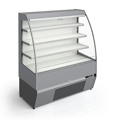 Verkaufskühlvitrine - VICTORY - JORDAO - Stand / für Einzelhandel / Edelstahl