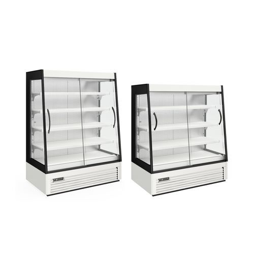 Schrank-Kühlvitrine - FUTURO 2 - JORDAO - Stand / wandmontiert / für Einzelhandel