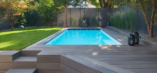 Maßgefertigtes Schwimmbecken - Capena - Schwimmbahn / für Außenbereich / erdverlegt