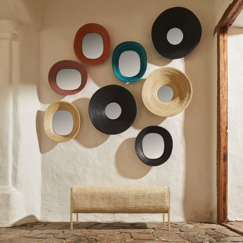 Wandmontierter Spiegel - KILLA - Ames design - Stand / modern / rund