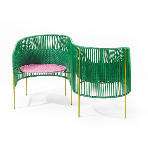 Moderner Sessel - CARIBE - Ames design - PVC / Metall / Recyclingkunststoff