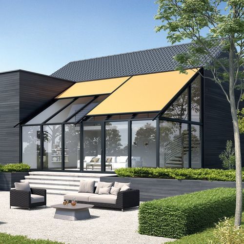 Veranda mit Oberflächenmontage - 510 EF - Kadeco Sonnenschutzsysteme GmbH - Stoff