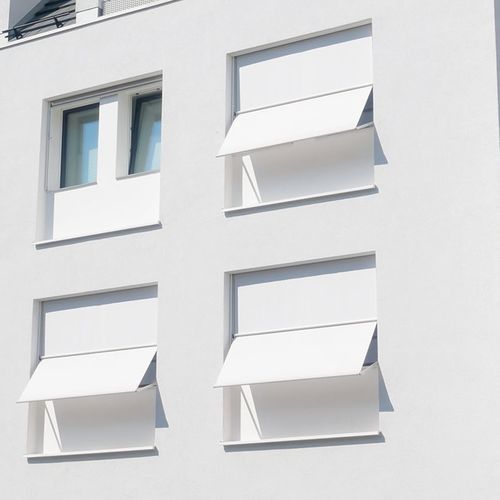 Fallarmmarkise - MARKISOLETTES - Kadeco Sonnenschutzsysteme GmbH - manuell / motorisiert / für Gewerbegebrauch