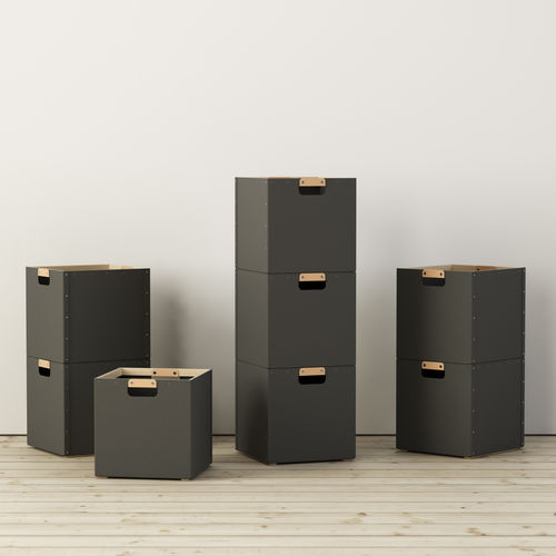 Holz-Aufbewahrungsbox - SABINE - GLIMAKRA - Leder / Karton