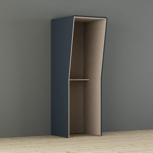 Telefonzelle für Großräume - LIMBUS  - GLIMAKRA - MDF / Esche / Stoff