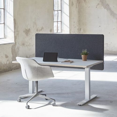 Tisch-Bürotrennwand - CONTRAST  - GLIMAKRA - Stoff / MDF / schallisoliert