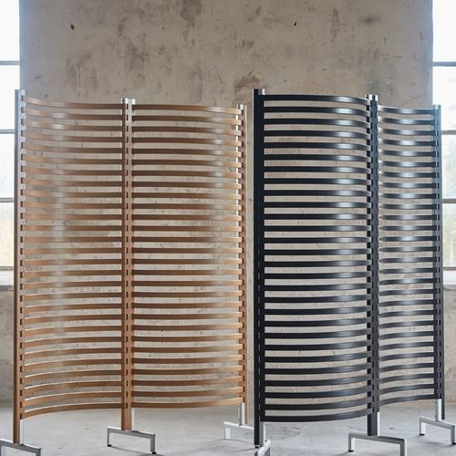 Moderner Paravent - NOPIANO - GLIMAKRA - Eiche / MDF / Buche