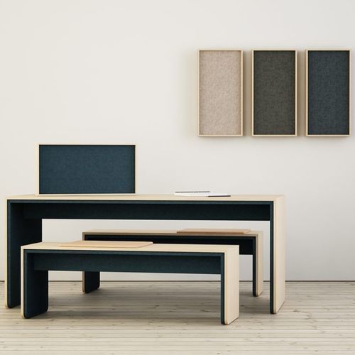 Wandmontierte Akustikplatte - LIMBUSCAMPUS - GLIMAKRA - Stoff / MDF / doppelseitig