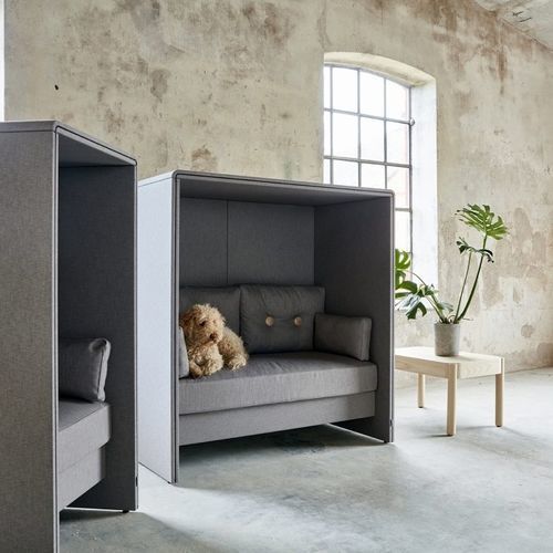 Modernes Sofa - LIMBUSSIT - GLIMAKRA - Stoff / Hochlehner / 100% recycelbar