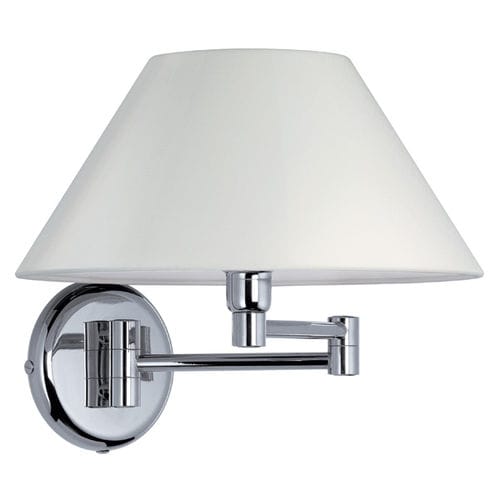 Moderne Wandleuchte - IOLANDA 30-30 - QUICK ITALY LIGHTING - für den Innenraum / Messing / Stoff