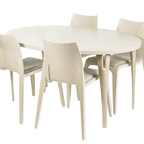 Moderner Tisch - STILLET - Plycollection - Holz / Eiche / Nussbaum