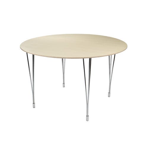 Design-Esstisch - NORTH - Plycollection - Eiche / Nussbaum / Sperrholz