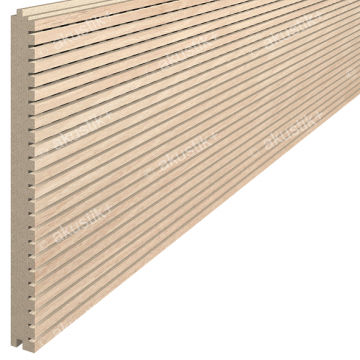 Akustikplatte für Decke - 8/2 - akustik plus Behringen GmbH & Co. KG - für Wand / für Trennwand / Holz