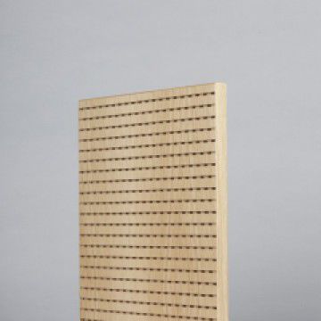 Akustikplatte für Decke - LINEAR 16/3(10) - akustik plus Behringen GmbH & Co. KG - für Wand / Holz / melaminbeschichtet