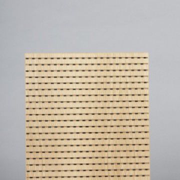 Akustikplatte für Decke - LINEAR 10,6/2(8) - akustik plus Behringen GmbH & Co. KG - für Wand / MDF / melaminbeschichtet