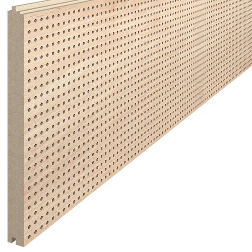 Akustikplatte für Decke - SLIMLINE 8/8/3 - akustik plus Behringen GmbH & Co. KG - für Wand / für Trennwand / Holz