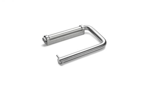 Wandmontierter WC-Rollenhalter - 14705602243 - D-Line - Edelstahl