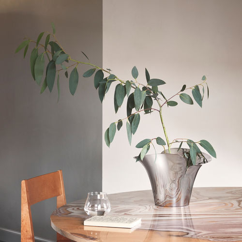 Edelstahl-Pflanzgefäß - BLOOM BOTANICA - Georg Jensen - freistehend / andere Formen / für Privatgebrauch