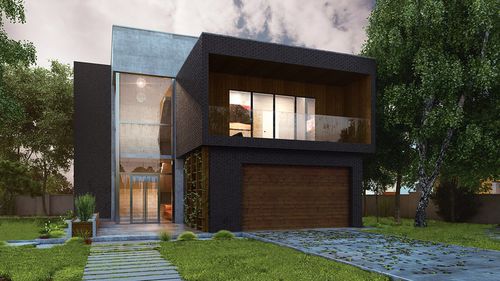 Ziegel-Fassadenverkleidung - RED HOUSE - King klinker - Klinker